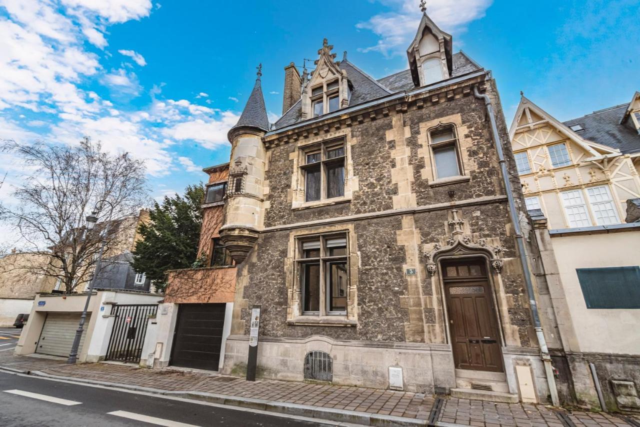 Tournelles Vue Cathedrale- Maison Climatisee Du Xvie Siecle Classee Lejlighed Reims Eksteriør billede